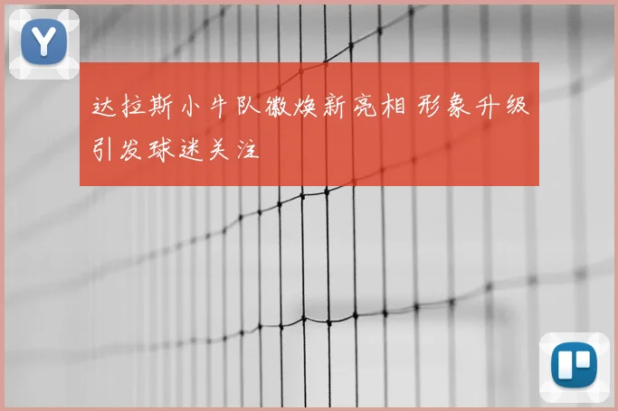 达拉斯小牛队徽焕新亮相 形象升级引发球迷关注